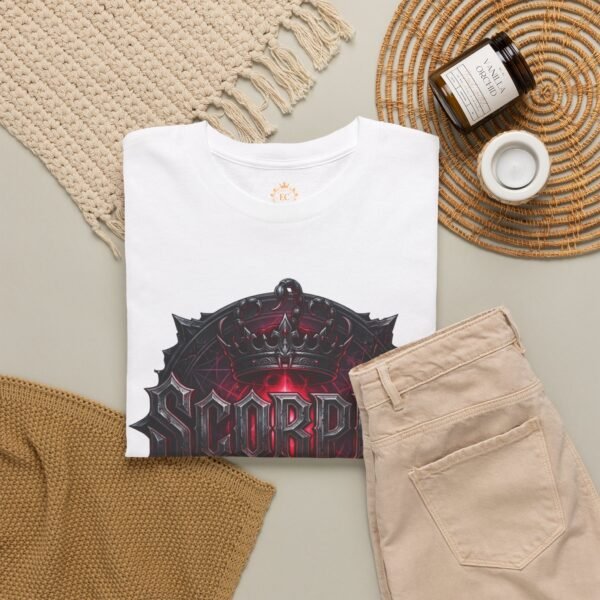 10438949973602376837_2048.jpeg Scorpio Crown Graphic Streetwear T-Shirt