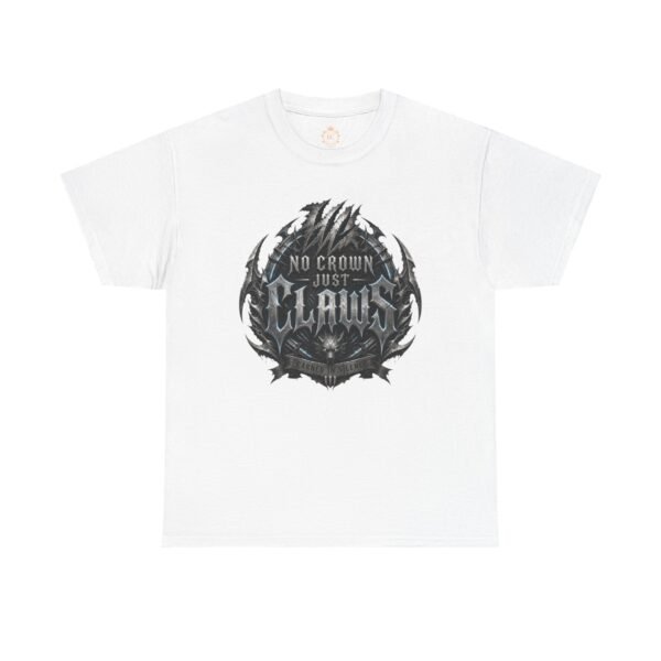 No Crown Just Claws Gothic Graphic T-Shirt