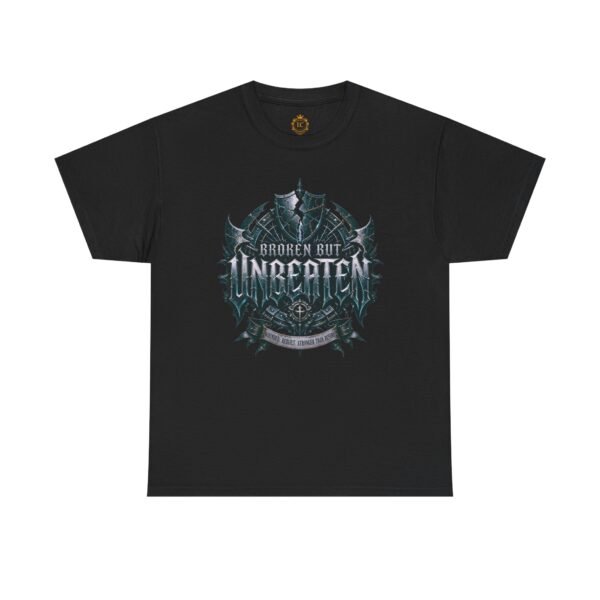 11323308577297585866_2048.jpeg Broken But Unbeaten Gothic Graphic T-Shirt