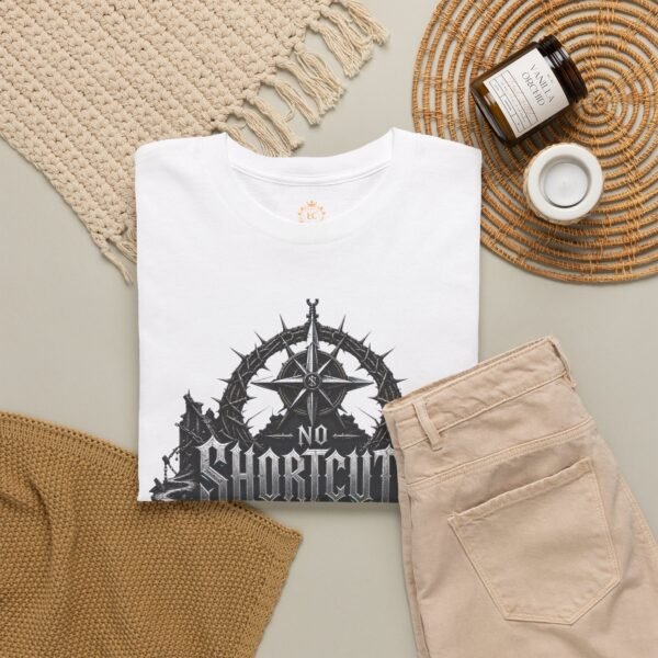No Shortcuts Gothic Graphic T-Shirt