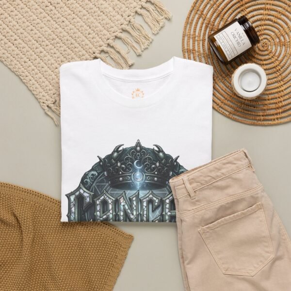 Cancer Crown Graphic Streetwear T-Shirt