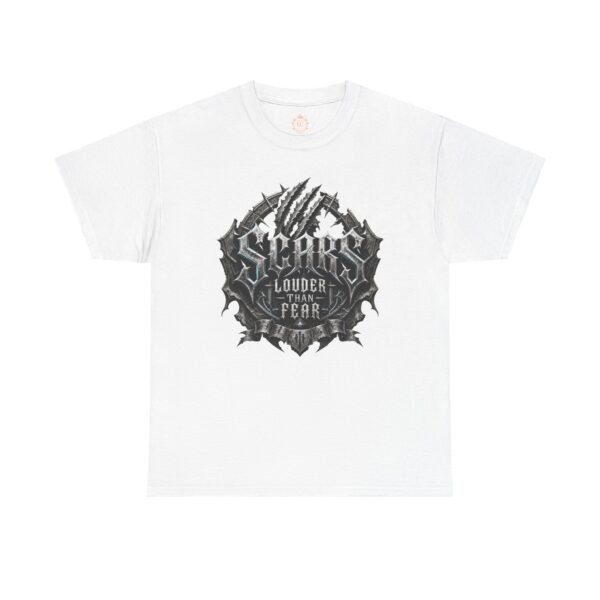 Scars Louder Than Fear Gothic Graphic T-Shirt
