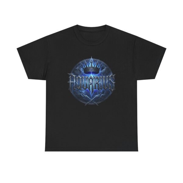 Aquarius Crown Graphic Streetwear T-Shirt
