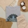 Cancer Crown Graphic Streetwear T-Shirt