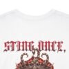 Scorpio Sting Once Haunt Forever T-Shirt | Gothic Zodiac Streetwear