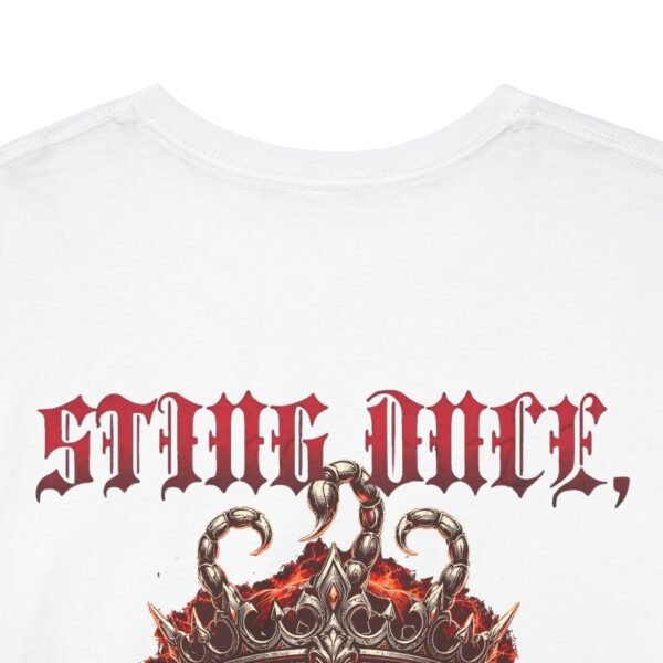 Scorpio Sting Once Haunt Forever T-Shirt | Gothic Zodiac Streetwear