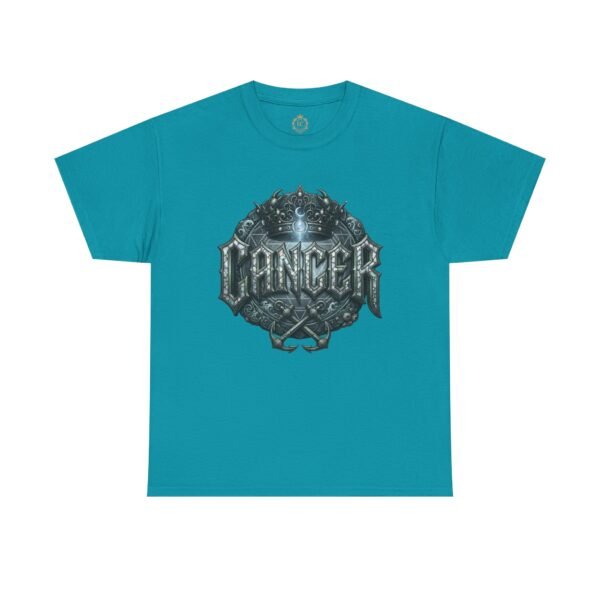 Cancer Crown Graphic Streetwear T-Shirt