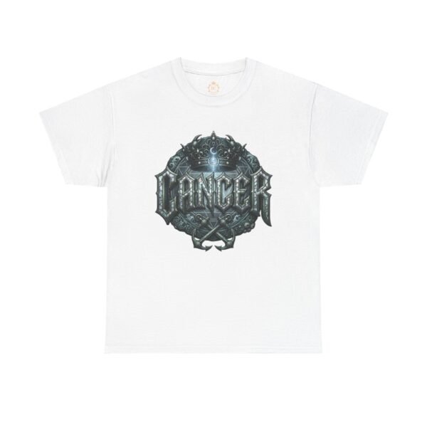 Cancer Crown Graphic Streetwear T-Shirt