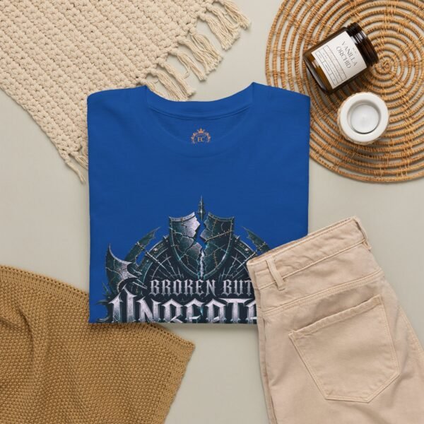 15399435241997294205_2048.jpeg Broken But Unbeaten Gothic Graphic T-Shirt