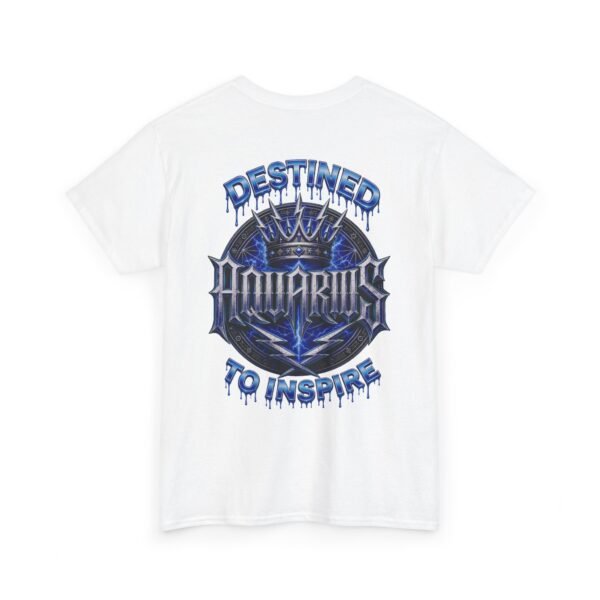 Aquarius Destined to Inspire T-Shirt | Gothic Zodiac Streetwear