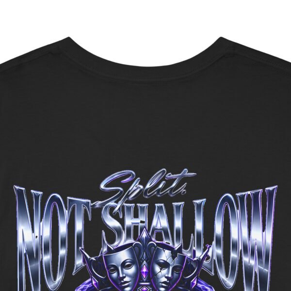 Gemini Split Not Shallow T-Shirt | Gothic Zodiac Streetwear