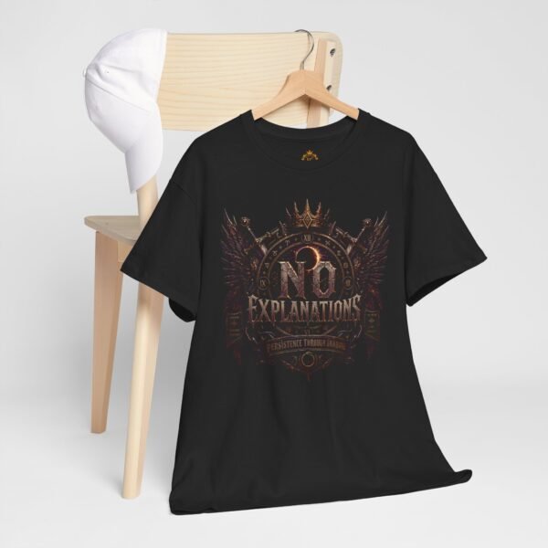 No Explanations Gothic Graphic T-Shirt