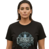 Cancer Crown Graphic Streetwear T-Shirt