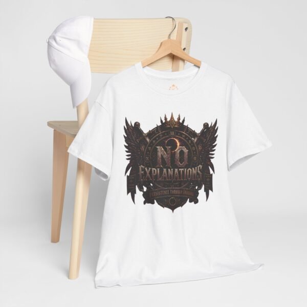No Explanations Gothic Graphic T-Shirt