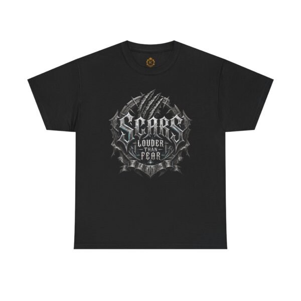Scars Louder Than Fear Gothic Graphic T-Shirt