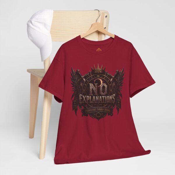 No Explanations Gothic Graphic T-Shirt