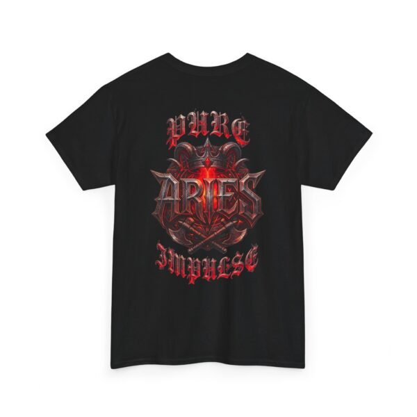 Aries Pure Impulse T-Shirt | Gothic Zodiac Streetwear