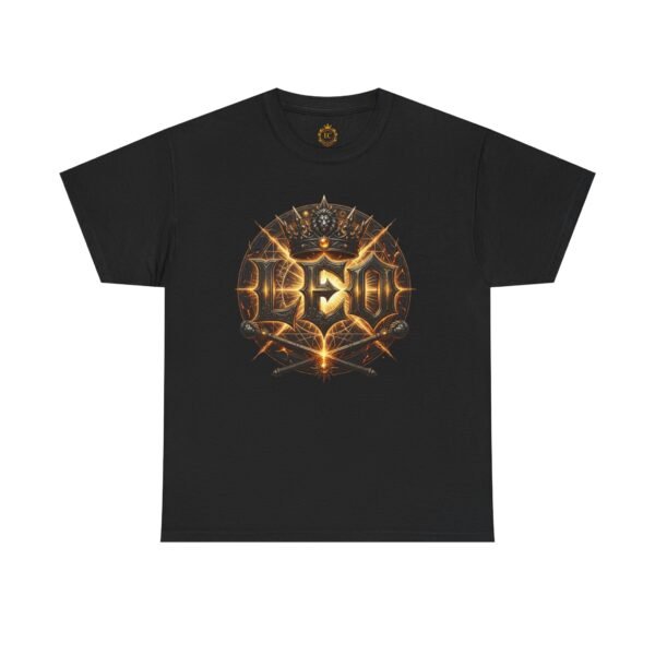 Leo Crown Graphic Streetwear T-Shirt