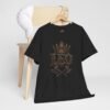 Leo Crown Energy T-Shirt | Bold Gothic Zodiac Streetwear