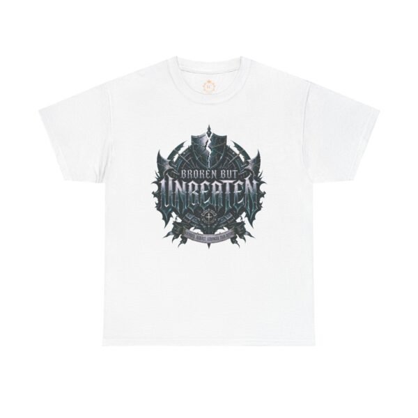5635776816376398813_2048.jpeg Broken But Unbeaten Gothic Graphic T-Shirt