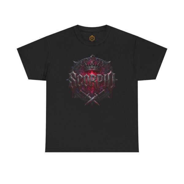 6796880992676631105_2048.jpeg Scorpio Crown Graphic Streetwear T-Shirt