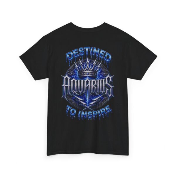 Aquarius Destined to Inspire T-Shirt | Gothic Zodiac Streetwear