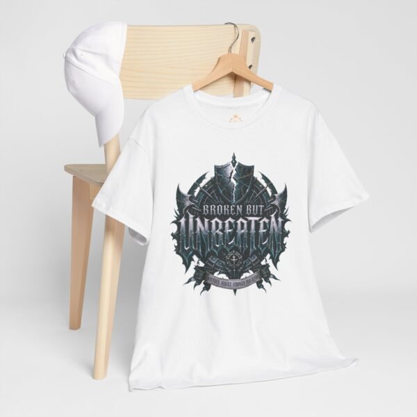 7644496709433927165_2048.jpeg Broken But Unbeaten Gothic Graphic T-Shirt