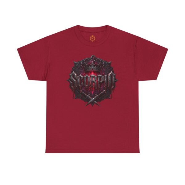 7701755860969799661_2048.jpeg Scorpio Crown Graphic Streetwear T-Shirt