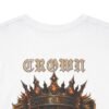 Leo Crown Energy T-Shirt | Bold Gothic Zodiac Streetwear