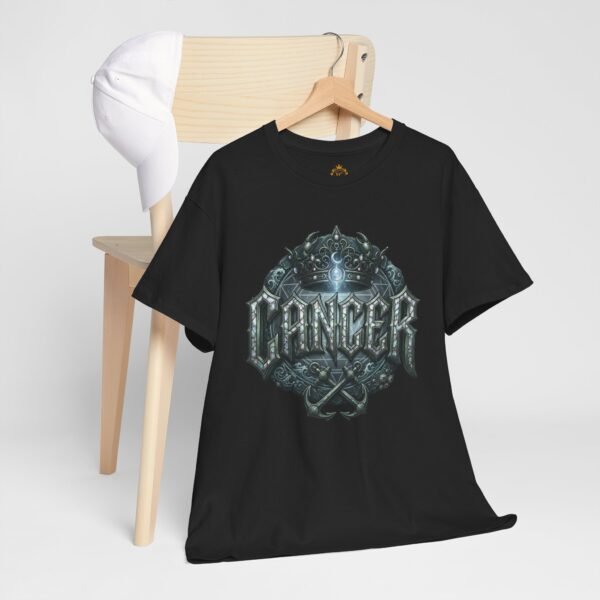 Cancer Crown Graphic Streetwear T-Shirt