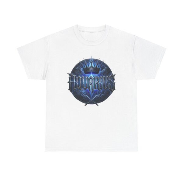 Aquarius Crown Graphic Streetwear T-Shirt