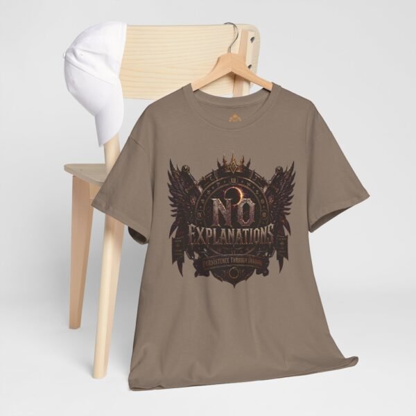 No Explanations Gothic Graphic T-Shirt