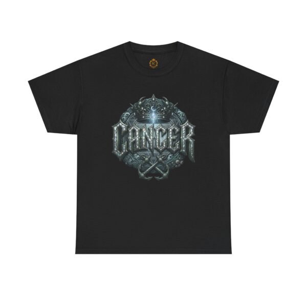 Cancer Crown Graphic Streetwear T-Shirt