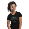 Model wearing black Taurus Stand Your Ground T-Shirt front gothic zodiac design