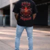 Aries Pure Impulse black t-shirt back graphic