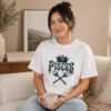 Pisces “Feel Deeper” T-Shirt Pisces Feel Deeper white T-Shirt front gothic zodiac design