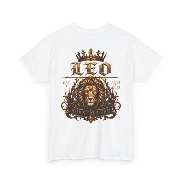 12157980867138741347_2048.jpeg Leo Born to Lead Streetwear T-Shirt