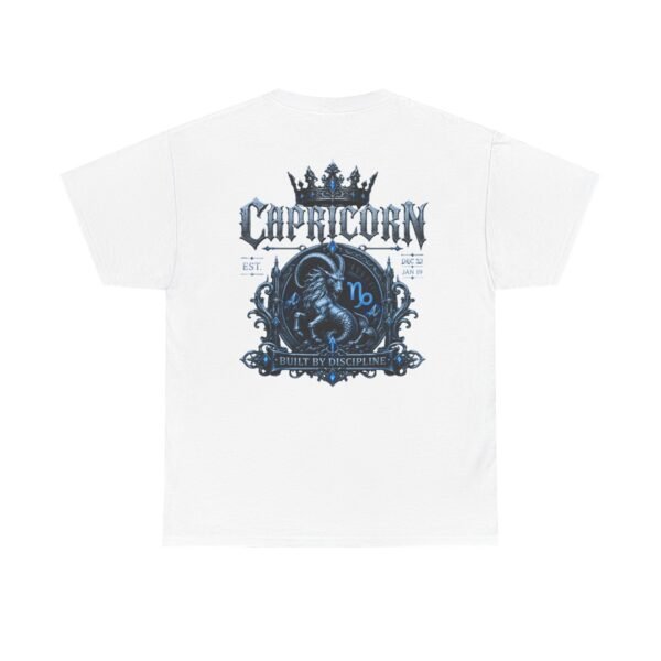 Capricorn Built by Discipline Streetwear T-Shirt