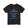 Aquarius “Unapologetically Unique” Gothic Zodiac Crest T-Shirt