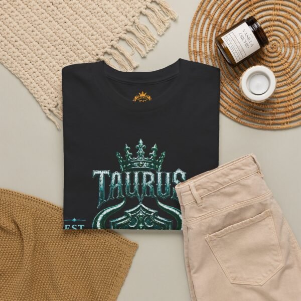 Taurus “Unshakeable Boundaries” Gothic Crest T-Shirt