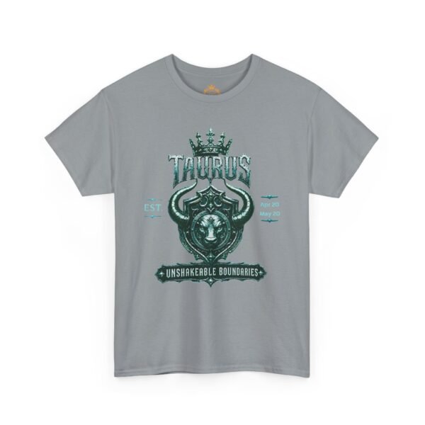Taurus “Unshakeable Boundaries” Gothic Crest T-Shirt