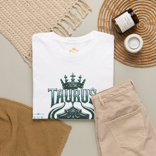 Taurus “Unshakeable Boundaries” Gothic Crest T-Shirt