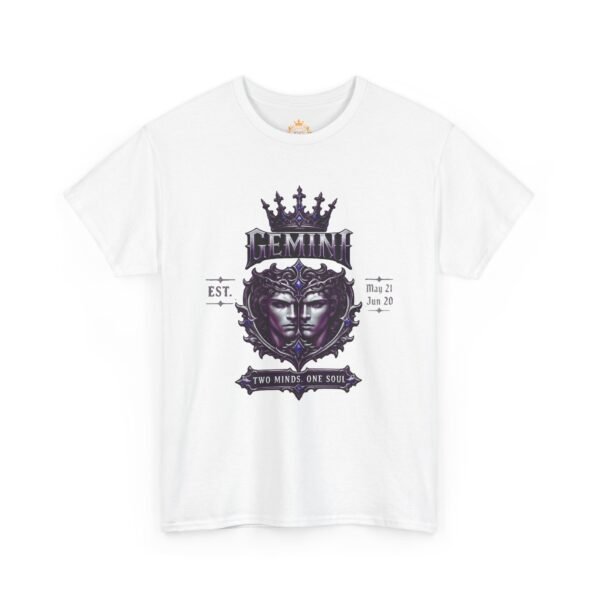 Gemini “Two Minds, One Soul” Gothic Zodiac T-Shirt