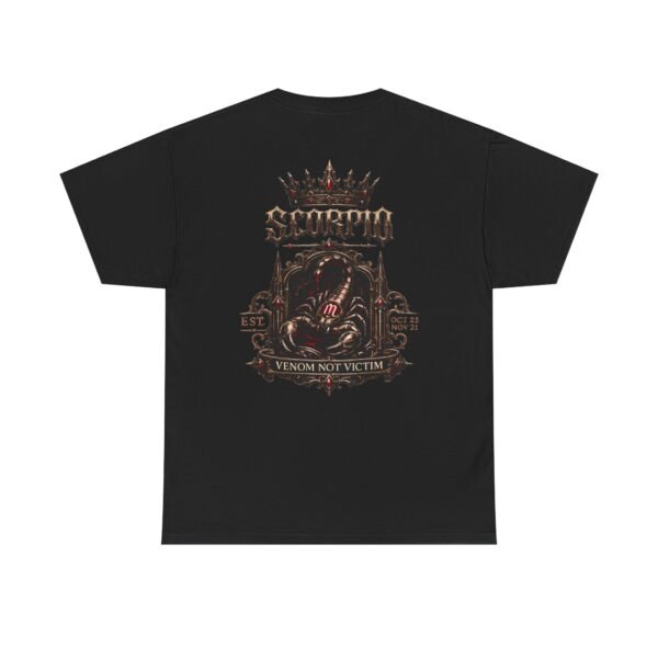 14289144589727975804_2048.jpeg Scorpio Venom Not Victim Streetwear T-Shirt