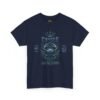 Cancer “Hard Shell, Big Heart” Gothic Zodiac Crest T-Shirt