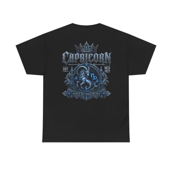 Capricorn Built by Discipline Streetwear T-Shirt