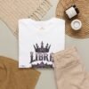 3169276848133643401_2048.jpeg Libra “Born to Balance” Gothic Zodiac Crest T-Shirt