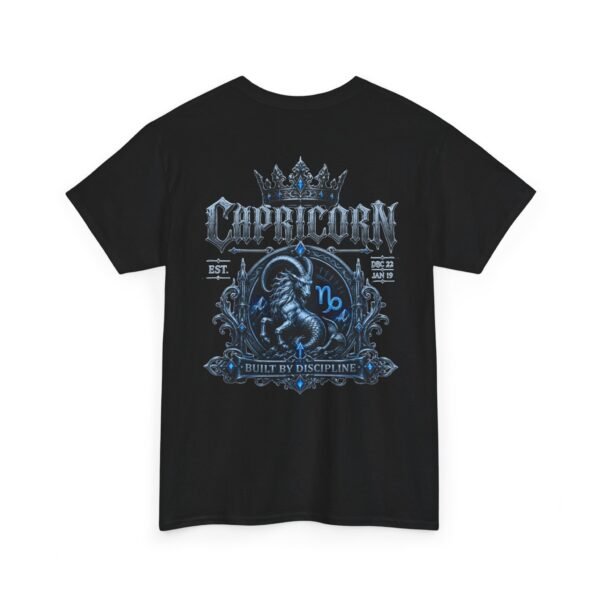 Capricorn Built by Discipline Streetwear T-Shirt