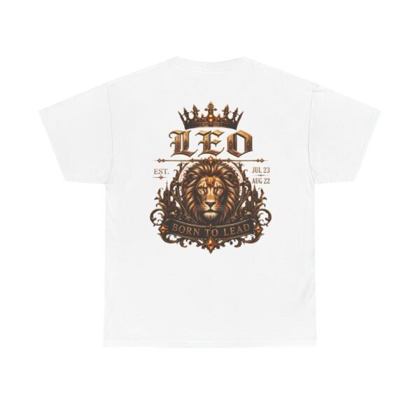 3553246962043205971_2048.jpeg Leo Born to Lead Streetwear T-Shirt