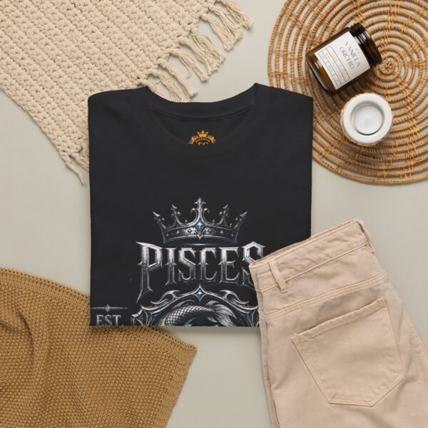4088356482046872987_2048.jpeg Pisces “Intuition Never Lies” Gothic Zodiac Crest T-Shirt